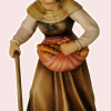 2163 Bäuerin 10cm coloriert 72--€; 2-farbig gebeizt 59.--€; 8cm Color 53.-€ 8cm gebeizt 42.-€; 14cm color 112.-€, 14cm gebeizt 94.-€